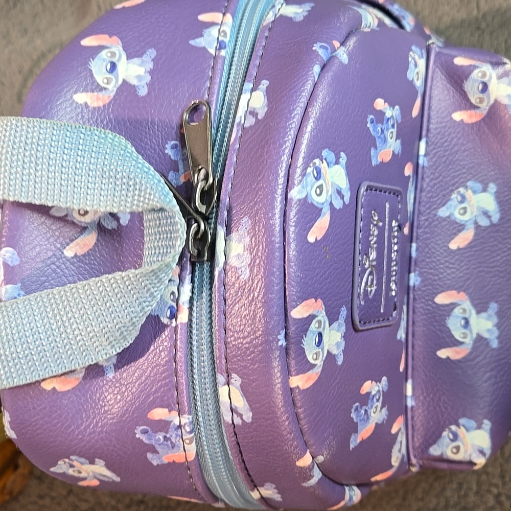 Loungefly Disney Lilo & Stitch Poses Mini Backpack Bag With Pineapple Charm - Picture 5 of 14